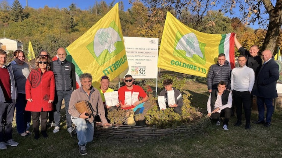 Coldiretti, progetto di collaborazione con l’Istituto Bonfantini di Romagnano Sesia