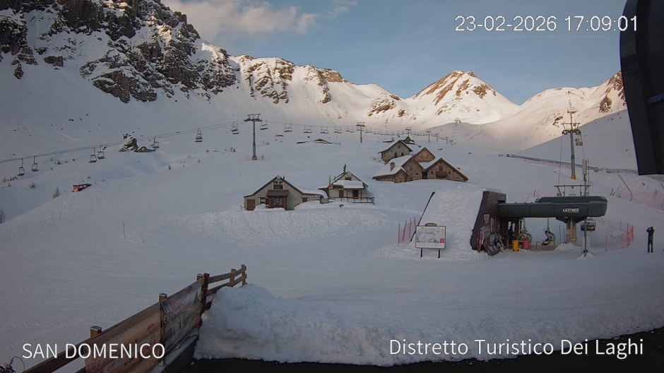 Valanga sulle piste da sci a San Domenico, si escludono persone coinvolte