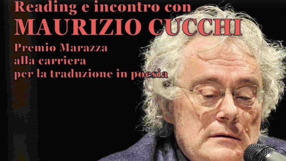 Festival Poesia Civile, tappa alla Marazza: premio alla carriera a Maurizio Cucchi