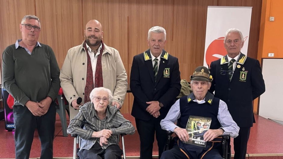 Novara: festa per i 100 anni di Giovanni Genestroni, legatissimo alla GdF