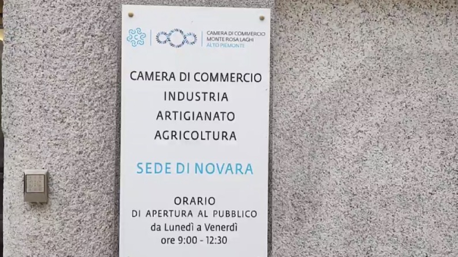 Camera di Commercio, bando per 3 posizioni a tempo indeterminato per sede di Novara