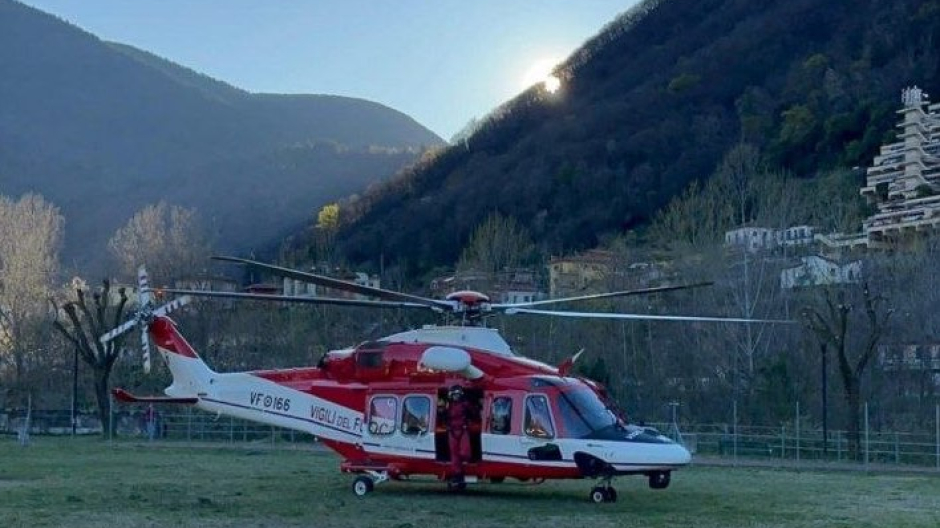 Escursionisti dispersi all’Alpe Nigra: salvati dall’elicottero dei Vvf