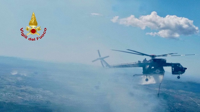 Incendi in alta Valsesia: aggiornamento dell'intervento