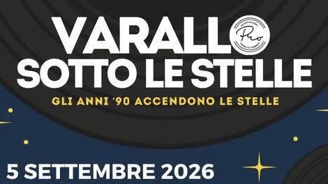 Varallo Pombia, torna l'appuntamento con "Varallo sotto le stelle"